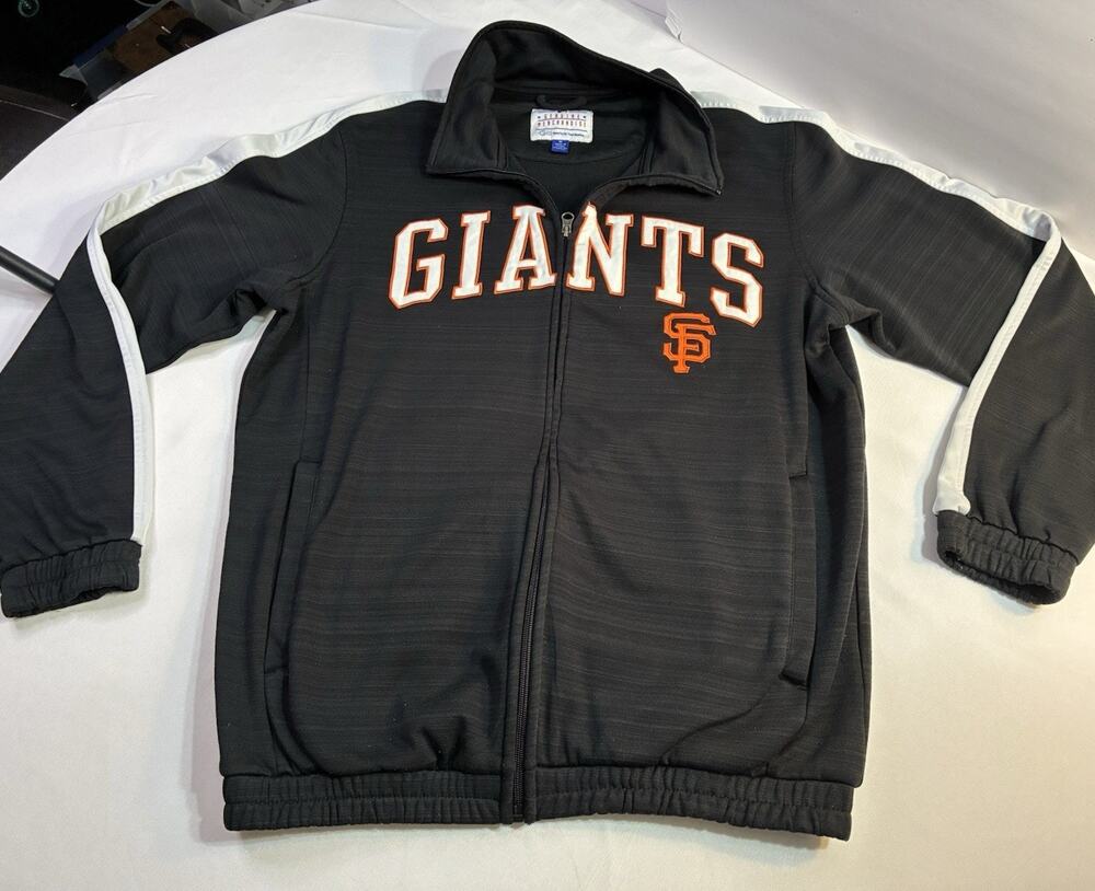 San Francisco Giants G-III Carl Banks Jacket Men's Medium Black Full Zip MLB
